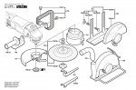 Bosch 0 601 756 973 Gws 25-230 Js Angle Grinder 230 V / Eu Spare Parts